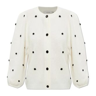 Gestuz Truien & Vesten, Dames, Beige, S, Wol, Cardigan Gzalpha