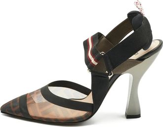 Fendi Pumps Colibri a punta - Nero