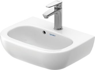 Duravit Duravit D-code Lavabo, Con Agujero Para Grifo, Con Rebosadero