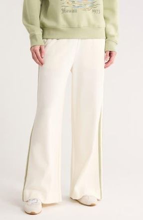 Billabong Weekend Vibes Wide Leg Pants in Salt Crystal at Nordstrom Rack, Size Medium