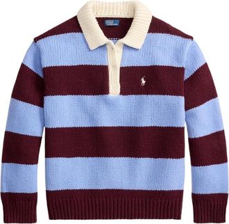 Ralph Lauren Striped Rugby Polo Sweater