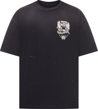 Amiri OVERSIZED CREW NECK COTTON T-SHIRT - Amiri - Man