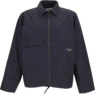 Pas Normal Studios Off-Race Utility Jacket - Heren - Zomerjassen - Grijs - XL - Nylon - Jassen