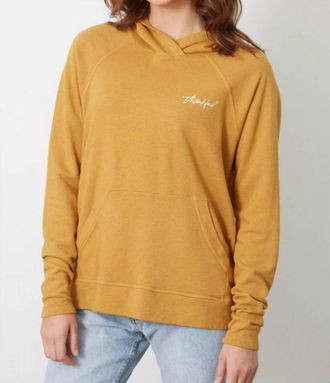 Good Hyouman Elvy Hoodie In Mustard