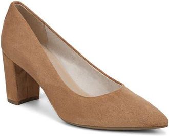 Life Stride Rebecca Pointed Toe Pump in Honey Tan at Nordstrom, Size 7.5