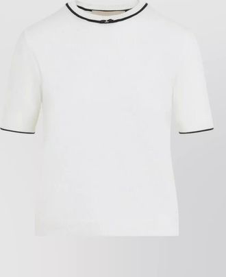 Valentino virgin wool knit t-shirt