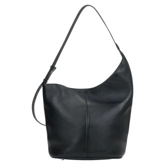 Estro & Luminara Hobo Shopper Bag - female - Estro - Shoulder Bags - Black - ONE SIZE - Bags