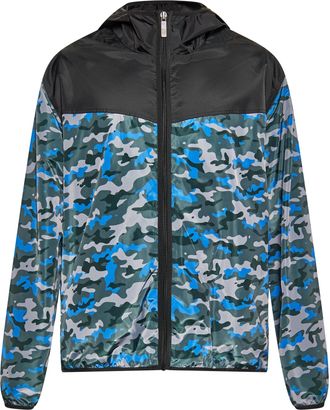 Mymo Blouson Heren Blauwe camouflage