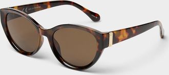 Simons Womens Lulu cat-eye sunglasses