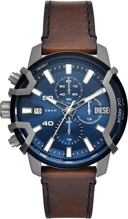 Diesel Orologio Cronografo Griffed - - Accessories - Uomo - Marrone - ONE SIZE