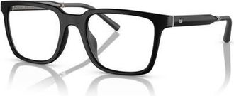 Oliver Peoples 52mm Rectangle optical glasses in Black at Nordstrom