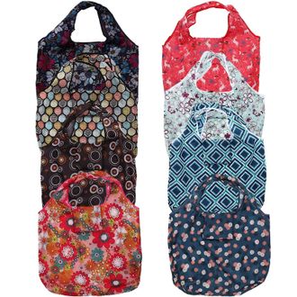 Cabilock DIYEAH 8pcs Foldable Reusable Grocery Bags Capacity Multipurpose Tote for Shopping Travel Outdoors with Sturdy Wear-resistant Material and Convenient 