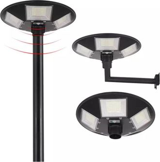 Trade Shop Trade Shop Traesio - Trade Shop - Lampione Ufo Led Solare 350w Sensore Movimento Crepuscolare Luce Fredda 6500k Ip65