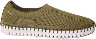 Eric Michael Womens Lucy Mesh Slip On In Khaki