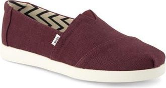 Toms Alpargata Plus Slip-On in Dark Red at Nordstrom, Size 7.5