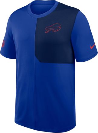 Nike Buffalo Bills Sideline Coach Nike Mens Dri-FIT NFL Top in Blue | 03B20D6N81-58P