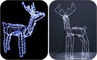 Trade Shop Trade Shop - Renna With Movement Luce Led Ip44 Natalizie Decorations Addobbi