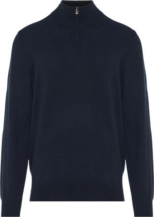 BOSS zip-up sweater - Blu