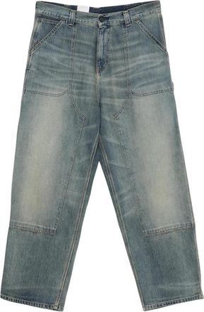 Carhartt Work in Progress Broek - Heren - Loose Fit Jeans - Blauw - S - Jeans
