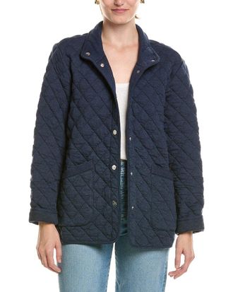 Tommy Bahama Quilted Jacquard Barn Coat