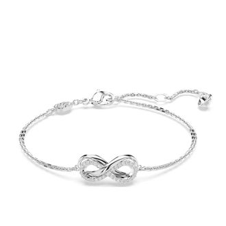 Swarovski Infinity Armband - Dames - Armbanden - Grijs - ONE Size - Accessoires