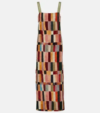 Alemais Al&eacute;mais x Laurence Leenaert vestido largo Marjorelle