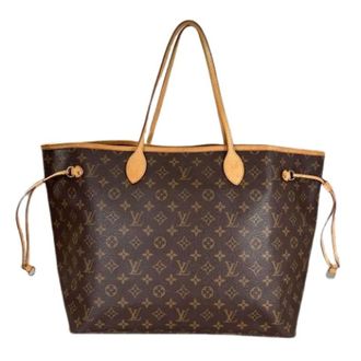 Louis Vuitton Pre-owned Tote Bags, female, Brown, Size: ONE SIZE Pre-owned Vintage Monogram Tote Bag