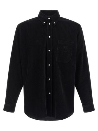 Fendi Black Cotton Mens Blouse