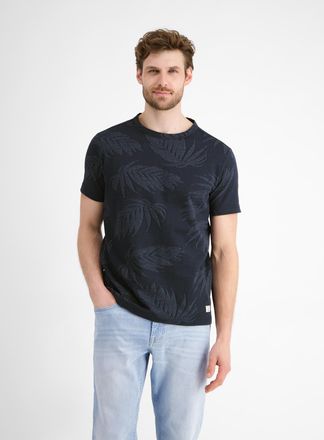 Lerros T-Shirt »LERROS Jacquard T-Shirt für Herren«
