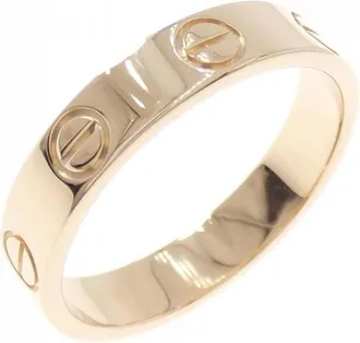 Cartier Pink Gold Pink Gold (18K) Band Ring (Pre-Owned)
