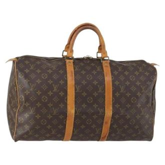 Louis Vuitton Pre-owned Weekend Bags, female, Brown, Size: ONE SIZE Pre-owned Vintage Weekend Bag