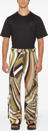 Emilio Pucci Emilio Pucci Mens Trousers - Cotton Canvas - Beige - Size X-Large