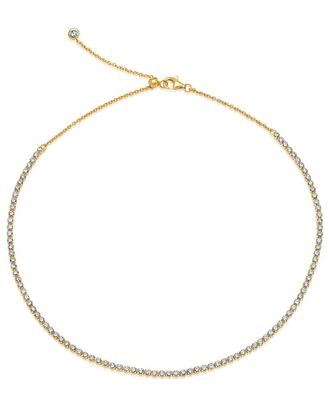 Crislu 18K Gold Over Silver Necklace