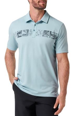 Travis Mathew Performance Jersey Polo in Forget Me Not at Nordstrom, Size Xx-Large