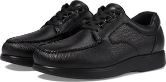 SAS Bout Time Comfort Lace Up Mens Shoes Black : 10.5 WW - Double Wide (EE-3E), Leather