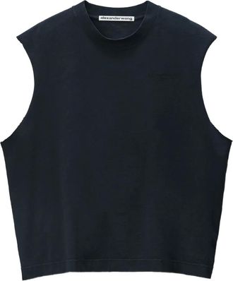 Alexander Wang Canotta in cotone - Nero