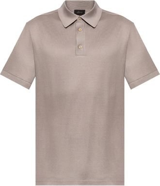 Brioni Polo in seta - Toni neutri