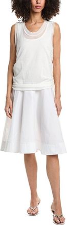 3.1 Phillip Lim Double Layer Tank Combo Dress