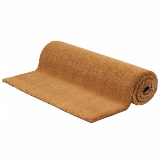 vidaXL Felpudo De Fibra De Coco Natural 100x200 Cm Vidaxl