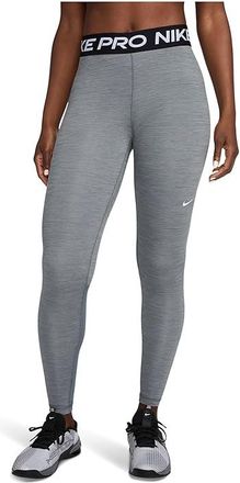 Nike Pro Tights Womens Workout Smoke Grey/Heather/Black/White : XL (US 16-18), Elastane/Polyester