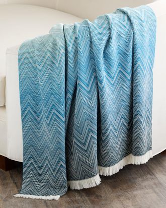 Missoni Home Ciro Wool Throw, 51.2 x 75