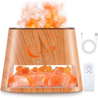 OEM Difusor Usb - 120 Ml - Difusor De Aceites Esenciales - Iluminaci&oacute;n Led De 7 Colores - Funcionamiento Continuo Hasta 6 H - Para Hogar Y Oficina