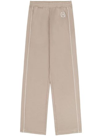 Sporty & Rich Golf logo-embroidered track pants - Neutrals