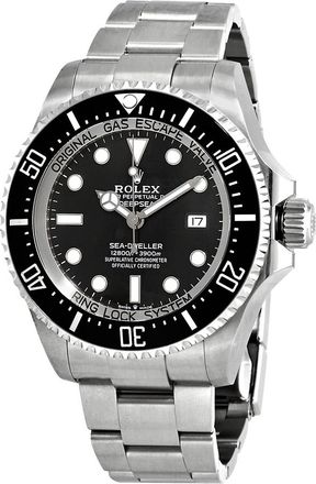 Rolex Pre-owned Rolex Deepsea Automatic Black Dial Mens Watch 126660-0001