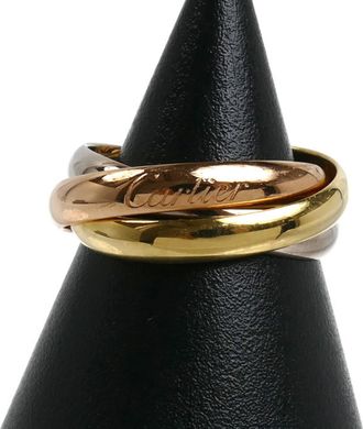 Cartier Yellow Gold (18K) Pink Gold (18K) White Gold (18K) Band Ring (Pre-Owned)