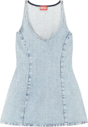 Diesel Abito corto svasato - Blu