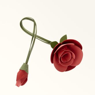 Furla Allegra Charm Toni M1 Red Multicolore Pelle Di Vitello A Blocchi Di Colore Sydney Donna