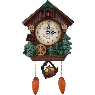 OEM Reloj De Cuco De Pared, Casa Del &Aacute;rbol, Decoraci&oacute;n Art&iacute;stica Vintage Para El Hogar - Crezuo