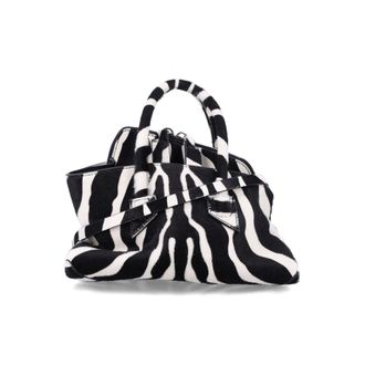The Attico Top Handle La Passeggiata Mini Zebra
