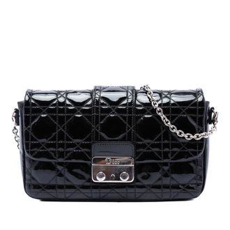Dior Pre-owned Dior Patent Cannage Miss Promenade Crossbody Ladies 1I5LQ44W3JFMF2GE